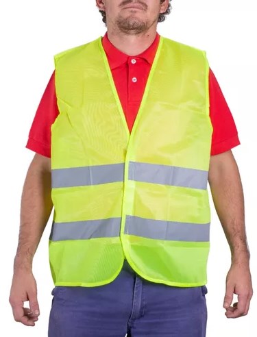 CHALECO REFLEX CLASE I AMARILLO