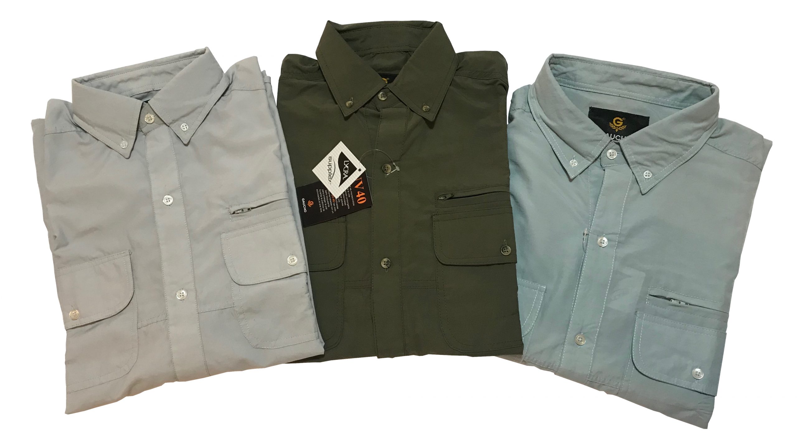 CAMISA SUPLEX GAUCHO M/CORTA HOMBRE